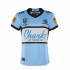 Camisola Cronulla Sutherland Sharks Rugby Equipamento Primeiro 2021 Manga Curta